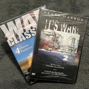 🔮 5/$25 Set of 2 World War 2 DVDs‎